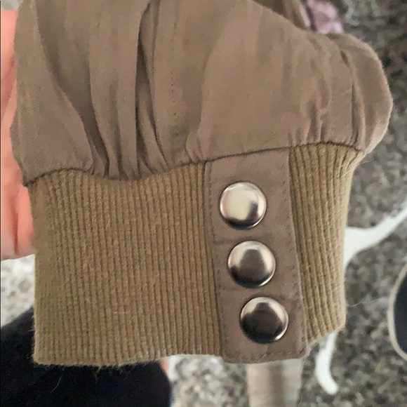 Anthropologie army green jogger pants - Picture 4 of 5